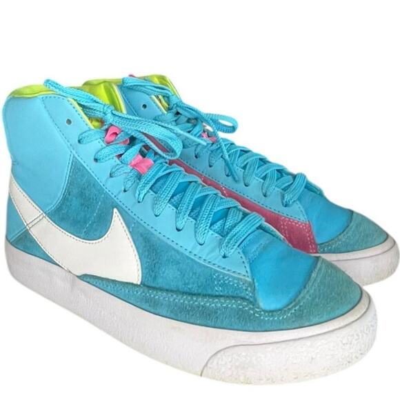 ***SOLD*** Girl Nike Blazer Mid 77 Dance Leather Athletic Sneaker Size 6.5Y - Picture 3 of 7